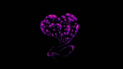 Animation of smoke explosion on black background Stock Footage 275146844