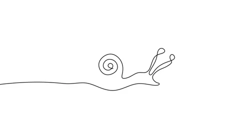 Animation of snail. High nutritious escargot healthy food. Exotic snail mascot Stock Footage 227458639