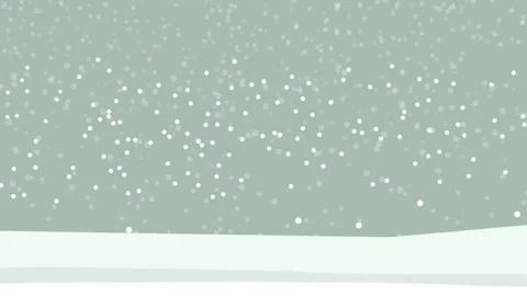 Animation of snow falling on sky. winter scenery. Festive Merry Christmas Stock Footage 138999492