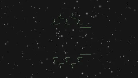 Animation snow tree and writing Merry Christmas with typhography style Stock Footage 99016094