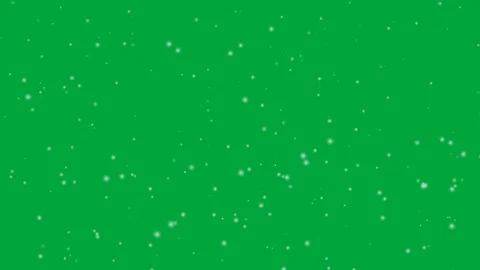 Animation of Snowfall on a Green Screen Background 動画素材 122154172