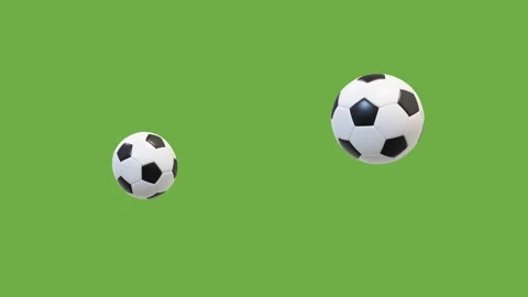 Animation of a soccer ball in different angles Stock Footage 136136255
