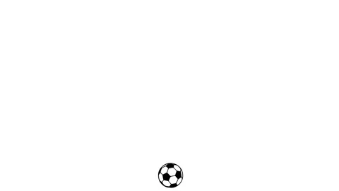 Animation of a soccer ball rolling. Loop. Stock Footage 323500028