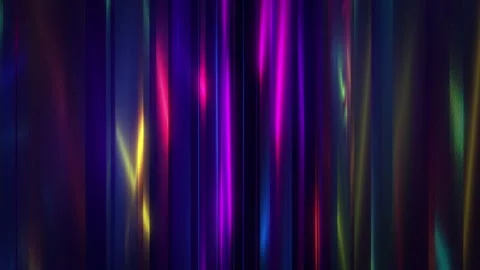Animation of soft neon lines. Abstract bright colorful background with colore Stock Footage 307502122