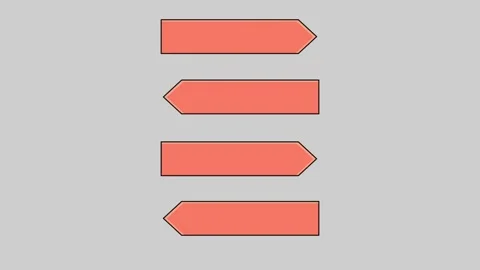 Animation space bar 4 step for infographic timeline template. Stock Footage 232667305