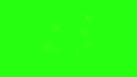 Animation spark effect on green screen b... | Stock Video | Pond5