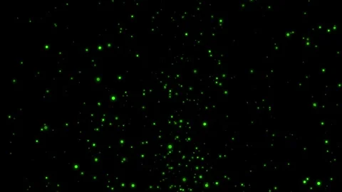 Animation sparkle particle on black background. Stock Footage 273354783