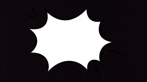 Animation speech bubbles white or text boxes moving Stock Footage 296215318