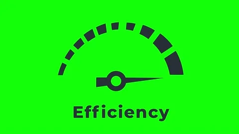 Animation speedometer. Maximum speed icon on the green screen. 4K Video stock 202348131