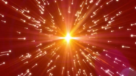 Animation of sperm heading toward the light of woman ovum egg 4k Stock Footage 62847675