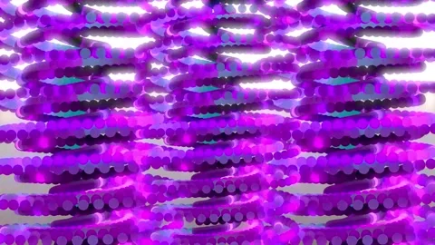 Animation of Spinning Magical Beautiful Particles. Video stock 297547597