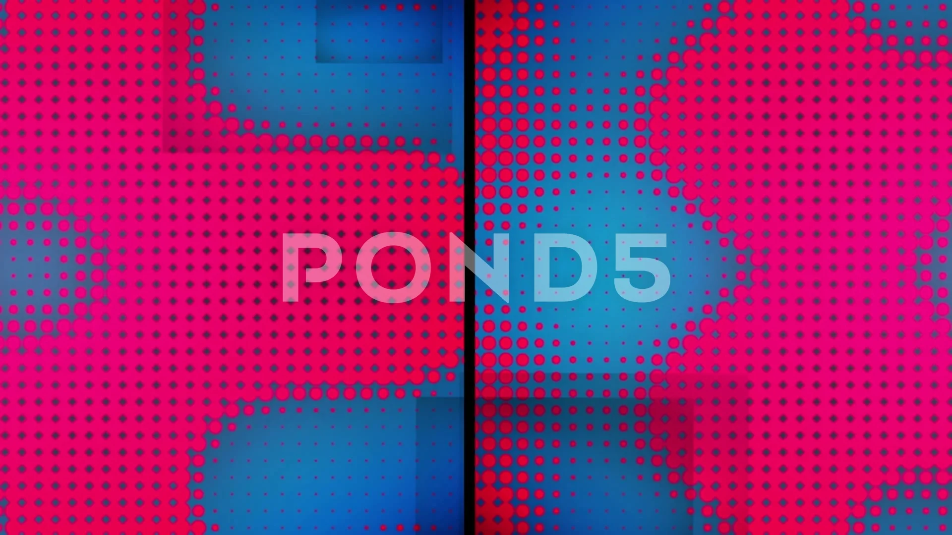 Animation of split screen with grid of p... | Stock Video | Pond5