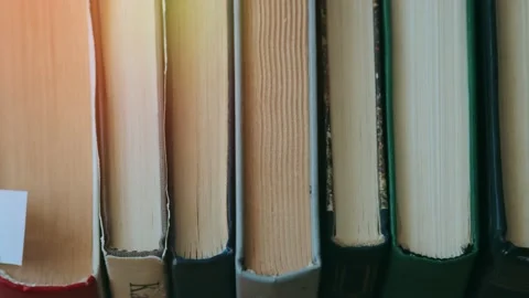 Animation of a stack of books Video stock 169133284