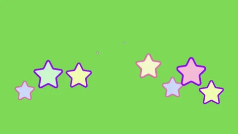 Animation star Stock Footage 283338089