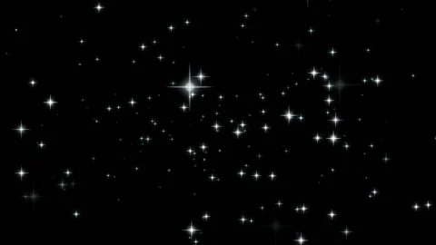Animation of stars Stock Footage 87557940