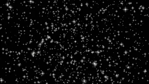 Animation of stars Stock Footage 87558386