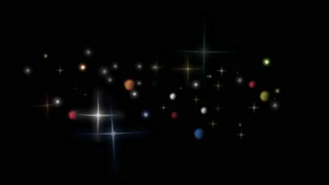 Animation stars sparkle Stock Footage 150076945