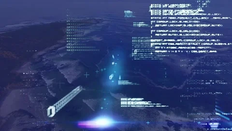 Animation of statistical data processing... | Stock Video | Pond5