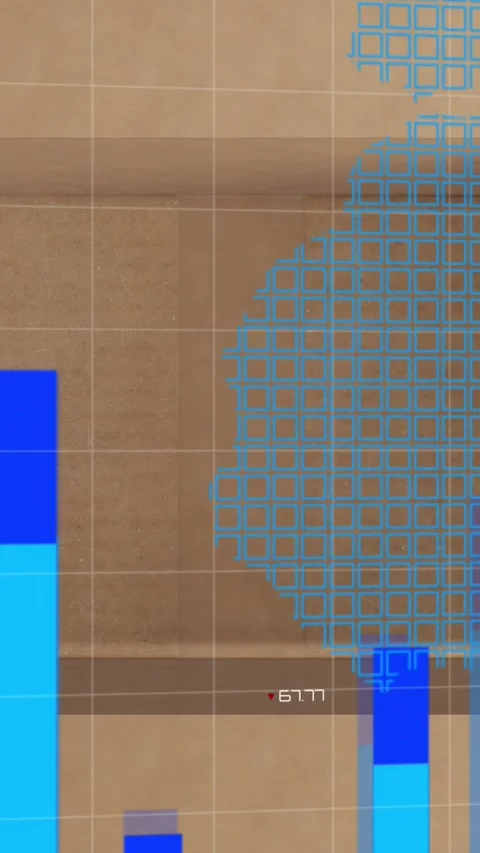Animation of statistics data processing over world map and cardboard box Stock Footage 331652892