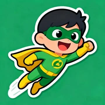 Animation sticker Иллюстрация