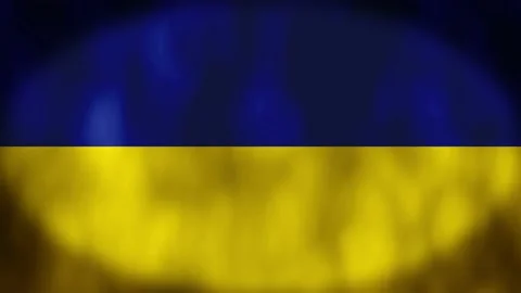 Animation Stops War Ukraine Flag Stock Footage 213012753
