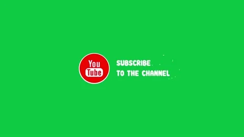 Animation of a Subscribe and Likes and Notification Button for Youtube. Stock Footage 142006459