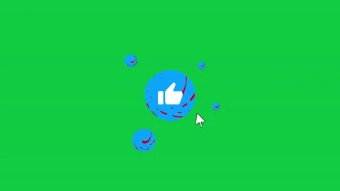 Animation of a Subscribe and Likes and Notification Button for Youtube. Stock Footage 142007104