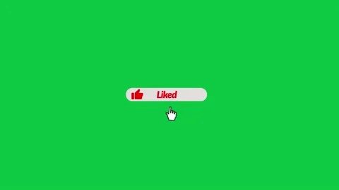 Animation of a Subscribe and Likes and Notification Button for Youtube. Stock Footage 142007682