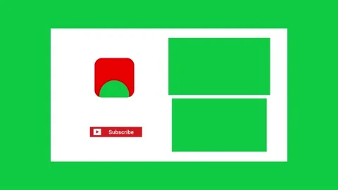Animation of a Subscribe and Likes and Notification Button for Youtube. Stock Footage 154234841