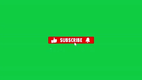 Animation of a Subscribe and Likes and Notification Button for Youtube. Vídeos de archivo 195031385