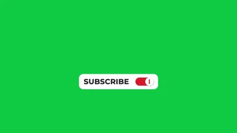 Animation of a Subscribe and Likes and Notification Button for Youtube. Vídeos de archivo 200784672