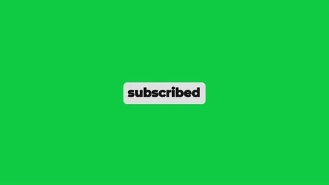 Animation of a Subscribe and Likes and Notification Button for Youtube. Stock Footage 218303645