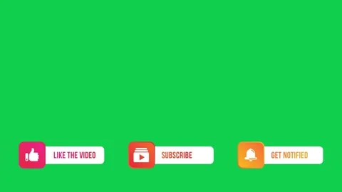 Animation of a Subscribe and Likes and Notification Button for Youtube. 動画素材 220023985