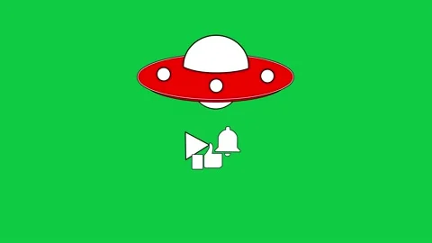 Animation of a Subscribe and Likes and Notification Button for Youtube. Stock Footage 220142068
