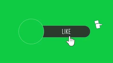 Animation of a Subscribe and Likes and Notification Button for Youtube. Vídeos de archivo 220142241