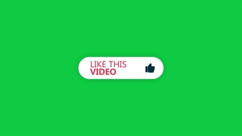Animation of a Subscribe and Likes and Notification Button for Youtube. Stock Footage 220169317