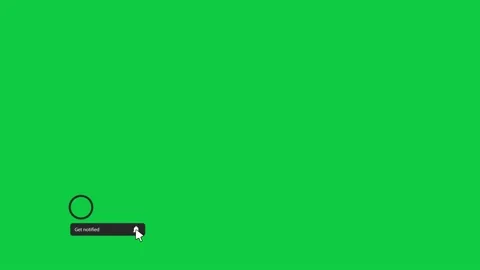 Animation of a Subscribe and Likes and Notification Button for Youtube. Stock Footage 221474746