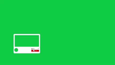 Animation of a Subscribe and Likes and Notification Button for Youtube. Stock Footage 221703633