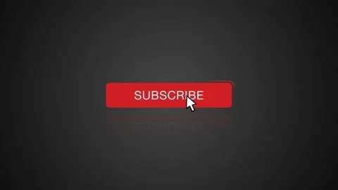Animation Of A Subscribe Button For Youtube Stock Footage 168420563