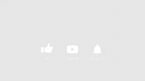 Animation of a Subscribe Sequence. The Background in this Video is Transparent Stock Footage 139839152