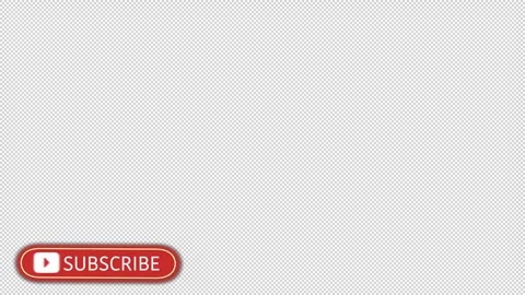 Animation subscribe video, alpha channel Stock Footage 278285872