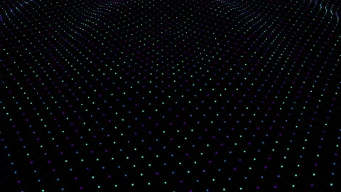 Animation summary of moving particles, full-screen particles next to the connect 库存影片 321609516