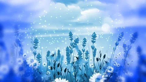 Animation of a summer day for presentation Video stock 236640725