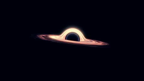 Animation of a Supermassive Black Hole Stock Footage 137215089