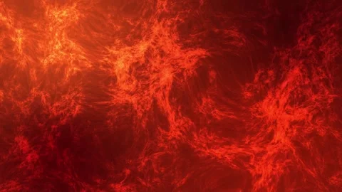 Animation of the surface of the lava flow, movement, abstract lava background. Stock Footage 243567495