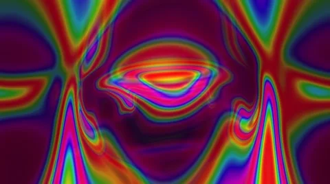 Animation of a surreal abstract structure Stock Footage 45360510