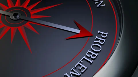 Animation with a symbolic compass to navigate the world of business Vídeos de archivo 39838134