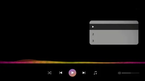 Animation tab yellow nois wave effect on black background. 	 Stock Footage 277864343