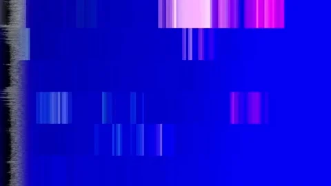 Animation of a television screen with noise. Stock Footage 152295212