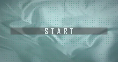 Animation of text appearing over abstract teal and gray dotted background in Stock Footage 306267863